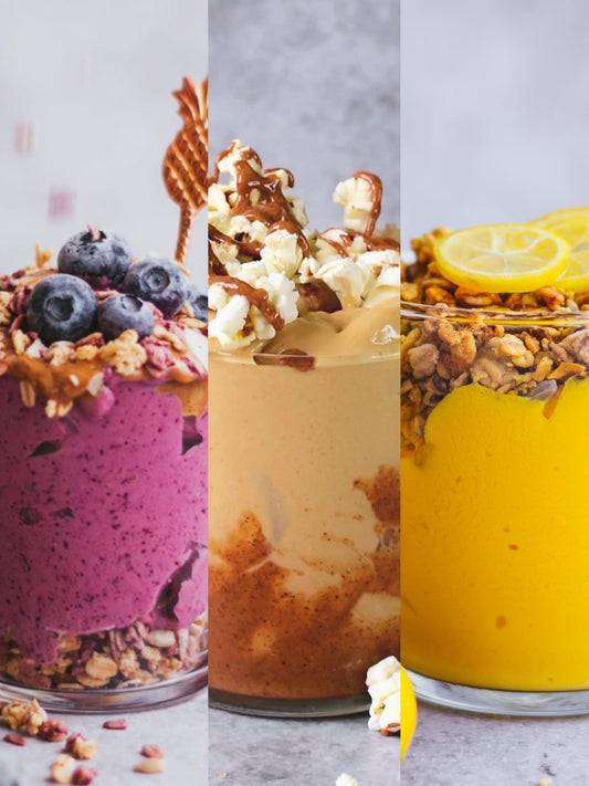 3 smoothie breakfast jars recipes