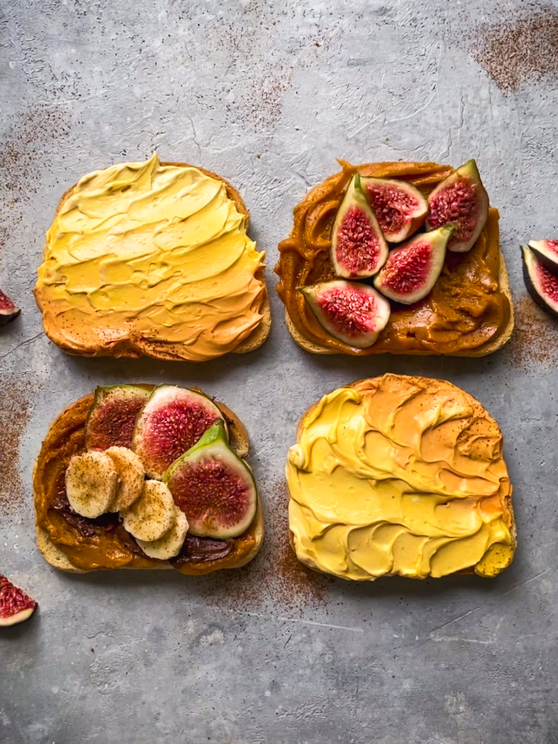 Fall-Inspired Toasts 💛🍞🧡🍁