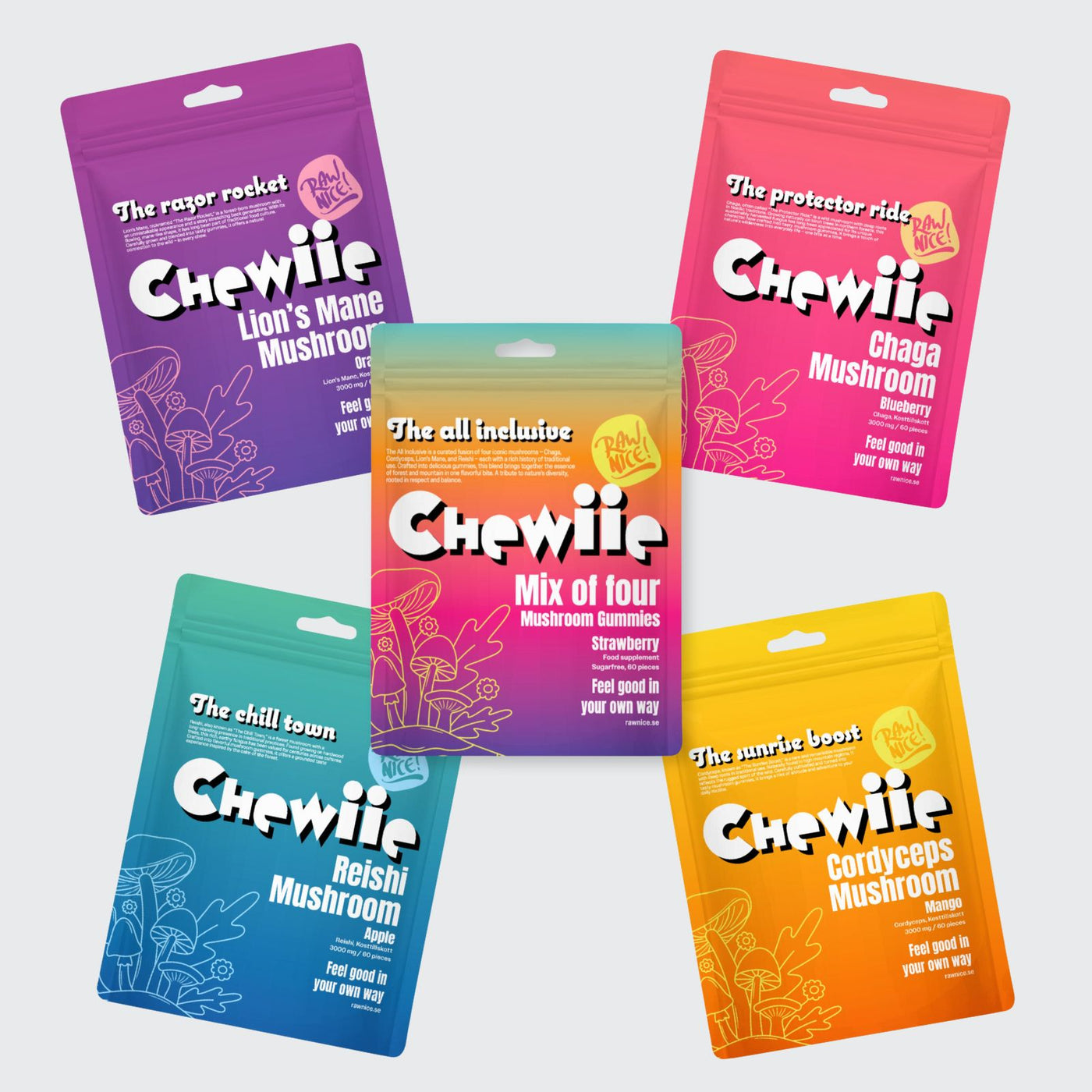 Chewiie Mushroom Bundle