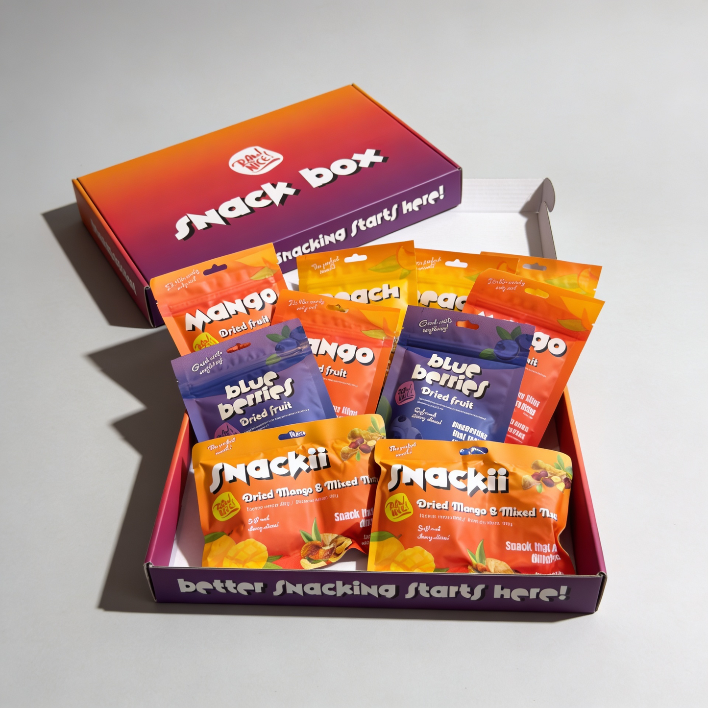 SNACK BOX MIX - 10 PACK (10x80g)