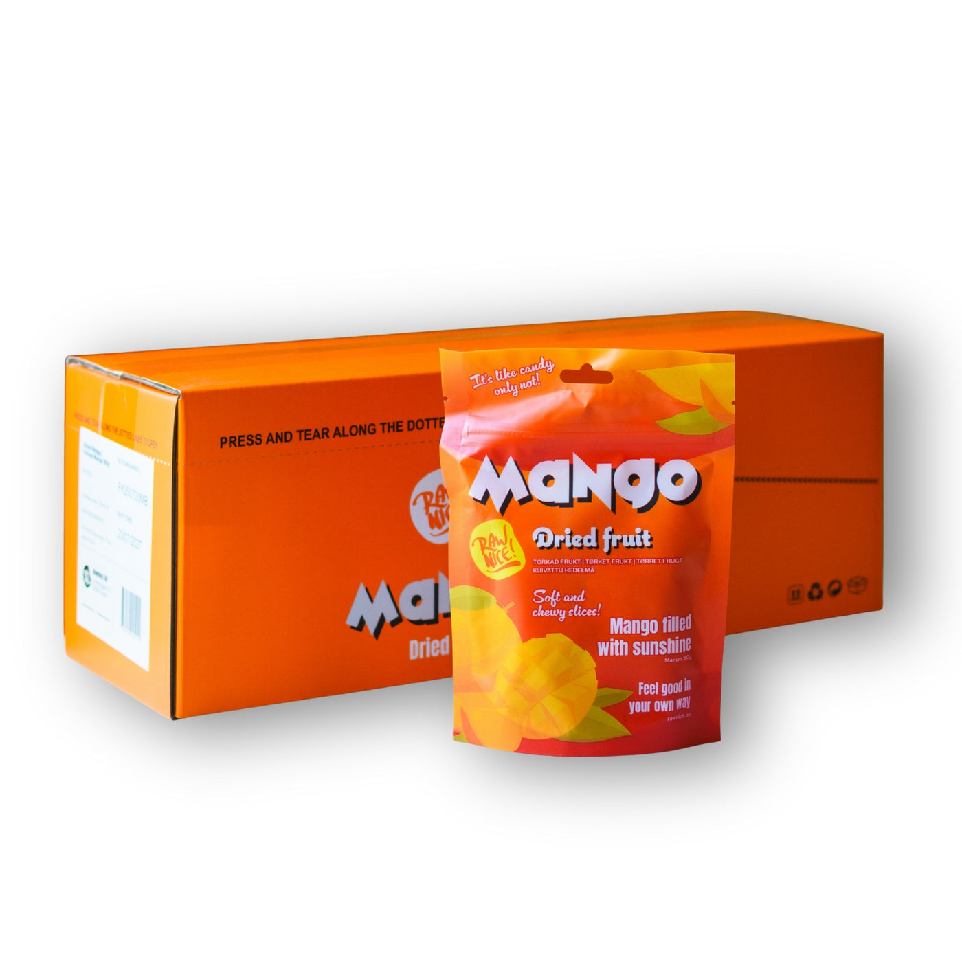 Dried Mango 80g / Box 18 pcs