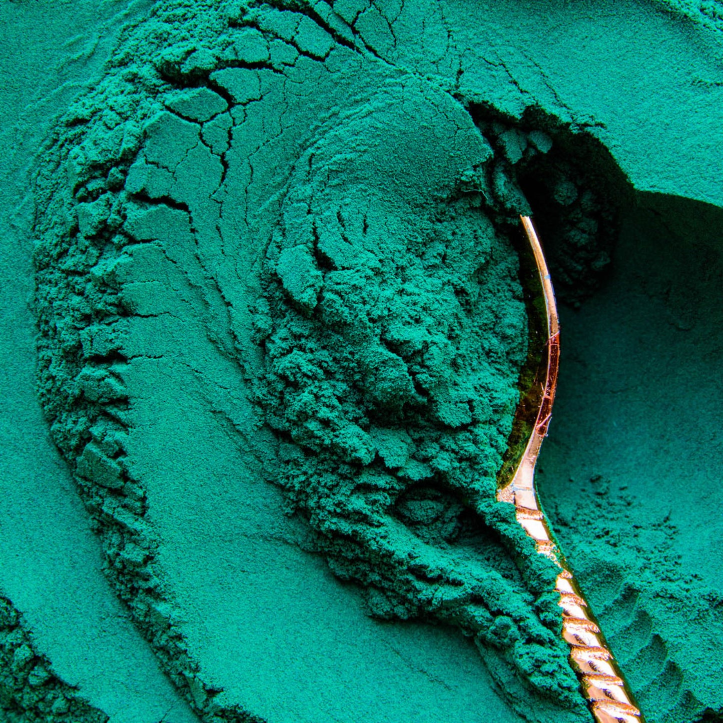 Ekologisk Grön Spirulina pulver – Naturligt grön superfoodpulver perfekt för smoothies